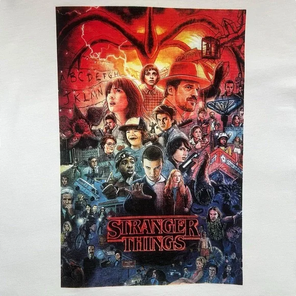 ZARA KIDS STRANGER THINGS LONG SLEEVE T-SHIRT SIZE 11-12 - Picture 3 of 6